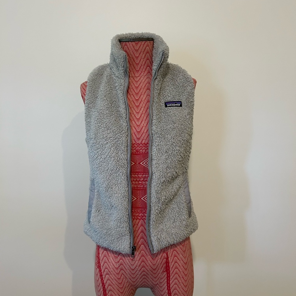 Patagonia Gray Fleece Vest